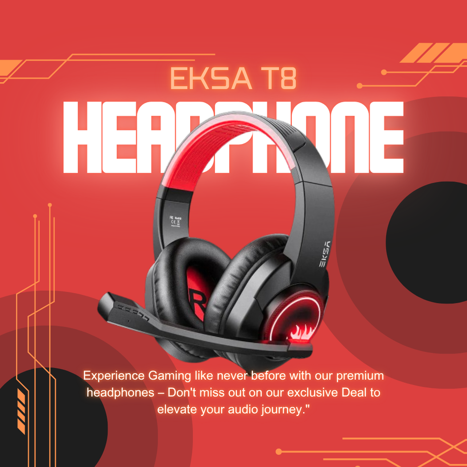 EKSA T8 Stereo Gaming Headset