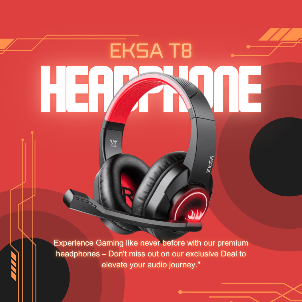 EKSA T8 Stereo Gaming Headset