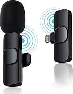 Wireless Mic K9 Dual Microphone Mic Plug