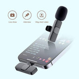 Wireless Mic K9 Dual Microphone Mic Plug